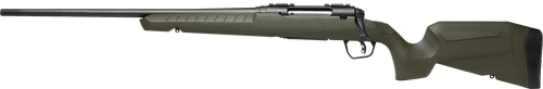 Savage Arms 32072 Axis 2  22-250 Rem 4+1 22" Matte Black Sporter Barrel, Matte Black Drilled & Tapped Steel Receiver, Fixed Green Synthetic Stock, Left Hand