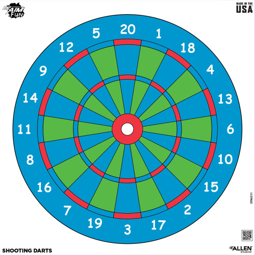ALLEN EZAIM 12"X12" PLNKNG TRGT 9PK