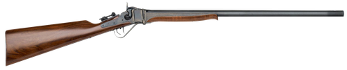 Chiappa Firearms 920188 Little Sharps  Full Size 22 LR 1 Shot 24" Blued Octagon Barrel, Color Case Hardened Receiver, Oiled Walnut Straight Fixed Stock, Right Hand