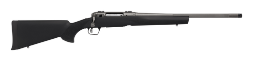 Savage Arms 58279 110 Trail Hunter Lite Full Size 300 Win Mag 3+1 20" Fluted/Threaded Barrel, Drilled & Tapped Steel Receiver, Black Fixed Synthetic Stock