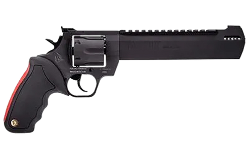 Taurus 2500101RH Raging Hunter  Large Frame 500 S&W Mag 5rd 10" Black Ported/Target Crown Barrel, Black Cylinder, Black Steel Frame, Black Rubber Grip