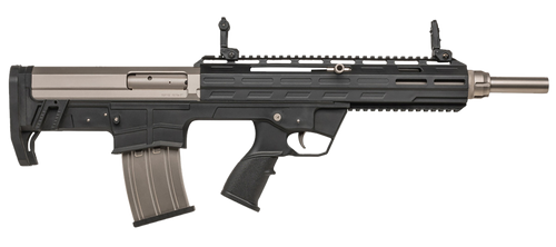 SDS Imports 21000107 TAR 12MP  12 Gauge 3" 5rd 18.50" Nickel Marine Benelli/Mobil Polymer Stock