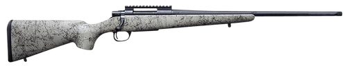 Howa HCSL308TAN M1500 Super Lite Full Size 308 Win 5+1 20" Blued Threaded Barrel, Blued Picatinny Rail Steel Receiver, Tan w/Black Webbing Fixed Stocky's Synthetic Stock