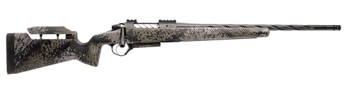 Seekins Precision 0011710227-F Havak PH3 6.5 Creedmoor 24" Black Fluted Threaded Barrel, Black Picatinny Rail Steel Receiver, Adj Cheek Riser Mountain Shadow Synthetic Stock