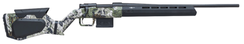 Howa HHERA65CCFXK7 Hera H7 6.5 Creedmoor 5+1 24" Black Heavy Threaded Barrel, M-LOK, XK7 Kings Camo w/Black Webbing Adjustable Synthetic Stock, Right Hand