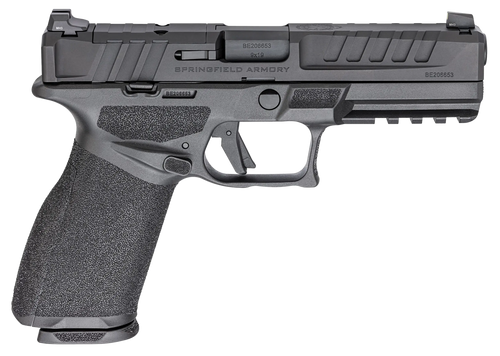 Springfield Armory EC9459B3D Echelon  9mm Luger 17+1/20+1 4.50", Black, Optic Cut Serrated Slide, Polymer Frame with Pic. Rail, Interchangeable Backstrap Grip, 3-Dot Tritium Sights