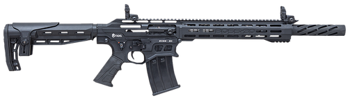 Citadel CBOSS3012 Boss30  12 Gauge Semi-Auto 3" 5+1 18.75" Black Steel Threaded Barrel, Matte Black Cerakote Picatinny Rail Aluminum Receiver, Black Adj Cheek Riser Synthetic Stock