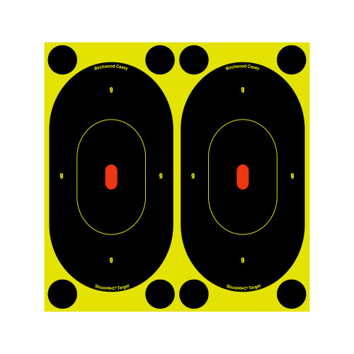 B/C SHT-N-C OVAL TGT 12-7"