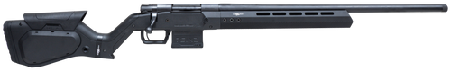 Howa HHERA308HBBLK M1500 Hera 308 Win 5+1 24" Heavy Threaded Barrel, Black Rec, Black Hera H7 Chassis Stock