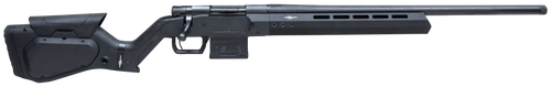 Howa HHERA308HBBLK M1500 Hera 308 Win 5+1 24" Heavy Threaded Barrel, Black Rec, Black Hera H7 Chassis Stock