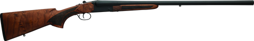 Charles Daly 930396 500 Coach 410 Gauge Break Open 3" 2rd 26" Black Side By Side Barrel, Steel Receiver, Fixed w/Pistol Grip Checkered Walnut Stock