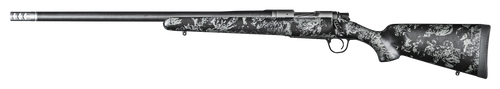 Christensen Arms 8010617400 Ridgeline FFT 7mm-08 Rem 4+1 20" Carbon Fiber/Threaded Barrel, Stainless Steel, Black with Gray Accents Stock, Left Hand
