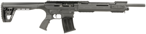 Tokarev USA 21000103 TAR  12 Gauge Semi-Auto 3" 5+1 18.50" Black Steel Barrel, Black Receiver w/Picatinny Rail, Black Fixed Synthetic Stock