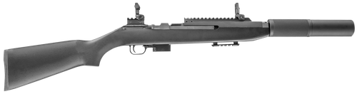 Chiappa Firearms 500259 M1-9 MBR 9mm Luger 10+1 19" Steel Barrel & Bolt, Pinned & Welded, Faux Suppressor, Alloy Receiver, Black Synthetic Stock Includes 2 Magazines