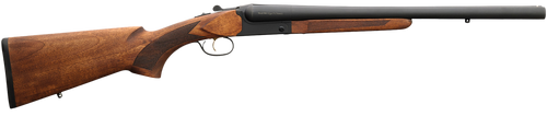 Chiappa Firearms 930360 500 Field 12 Gauge Break Open 3" 2 20" Black Side By Side Barrel, Black Steel Receiver, Fixed Walnut Wood Stock