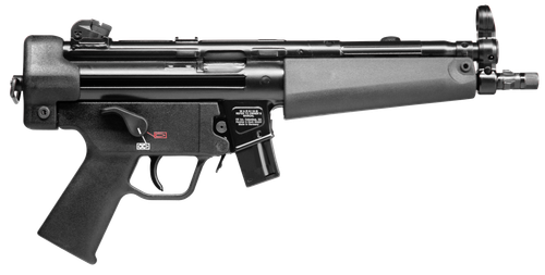 HK 81000478 SP5  9mm Luger Caliber with 8.86" Barrel, 10+1 Capacity, Overall Black Finish & Polymer Grip Includes 2 Mags