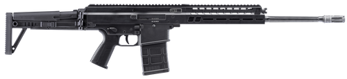 B&T Firearms BT361663RIFLE APC PRO DMR 308 Win 25+1 18.90" Fluted Barrel, Black, Adjustable Folding Stock, Polymer Grip, Flash Hider