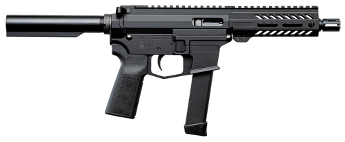 Angstadt Arms AAUDP09P06 UDP-9  9mm Luger 15+1 6" Black Melonite Threaded Barrel, 5.50" Free Float M-LOK Handguards, Black Cerakote Aluminum Picatinny Rail Receiver, Black B5 Grips