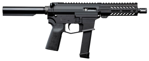 Angstadt Arms AAUDP09P06 UDP-9  9mm Luger 15+1 6" Black Melonite Threaded Barrel, 5.50" Free Float M-LOK Handguards, Black Cerakote Aluminum Picatinny Rail Receiver, Black B5 Grips