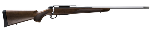 Tikka JRTXA78222MT T3x Hunter Full Size 6.5 Creedmoor 3+1 22.40" Matte Stainless Fluted Threaded Barrel, Matte Drilled & Tapped Stainless Steel Receiver, Fixed Oiled Walnut Wood Stock, Right Hand