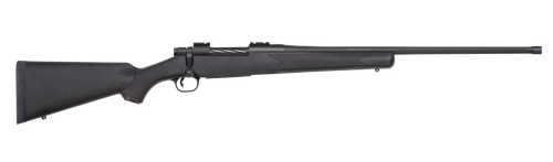 Mossberg 28233 Patriot Carbine 6.5 PRC 5+1 20" Matte Blued Threaded Bull Barrel, Matte Blued Drilled & Tapped Receiver, Fixed Black Synthetic Stock