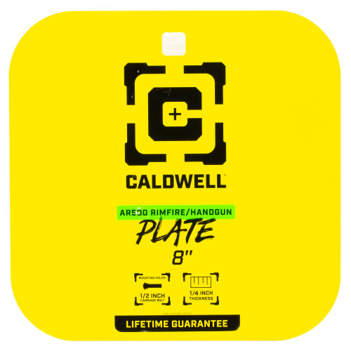 CALDWELL AR500 1/4" RF/HG 8" GONG