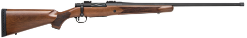 Mossberg 28236 Patriot  6.5 PRC 4+1 24" Matte Blued Fluted Threaded Barrel, Matte Blued Drilled & Tapped Receiver, Fixed Walnut Stock