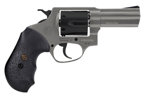 Rossi 2RP631C RP63  357 Mag 6 Shot 3", Tungsten Gray Cerakote, Stainless Steel Frame, Fixed Blade Sight, Textured Black Rubber Grips