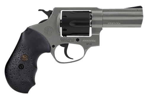 Rossi 2RP631C RP63  357 Mag 6 Shot 3", Tungsten Gray Cerakote, Stainless Steel Frame, Fixed Blade Sight, Textured Black Rubber Grips