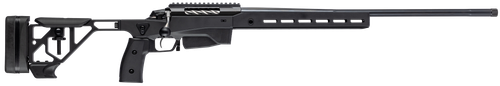 Tikka JRTXAGB31620 T3x Ace Game 308 Win 10+1 24" Fluted Threaded Barrel, Black Cerakote Picatinny Rail Aluminum Receiver, M-LOK Handguard, Adjustable Aluminum Stock, Black Polymer Grip
