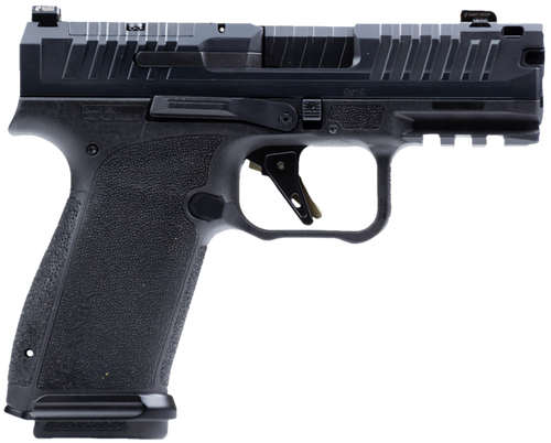 Canik HG8328N Mete MC9 Prime 9mm Luger 17+1 3.64" Black Nitride Compensated Barrel, Black Nitride Integrated Compensator/Optic Ready/Serrated Steel Slide, Black Polymer Frame w/Picatinny Rail