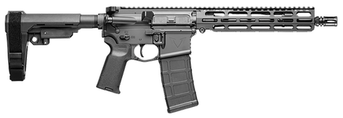 Vktr Industries V31100916617 VK-1  5.56mm 30+1 10.50" Black Steel Threaded Barrel, Black Armor Cerakote 9.85" VK-1 Handguard, Black Synthetic SB Tactical SBA3 Brace, Black Magpul K2 Grip, Ambidextrous