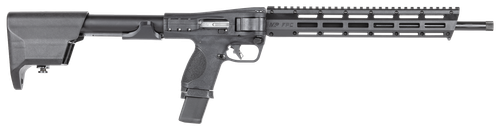 Smith & Wesson 13782 M&P FPC 40 S&W 20+1 16.25" Black Armornite Threaded Barrel, Black Anodized Picatinny Rail Aluminum Receiver, Folding Black Synthetic Stock, Black Grip, Includes 3 Mags & Carry Bag
