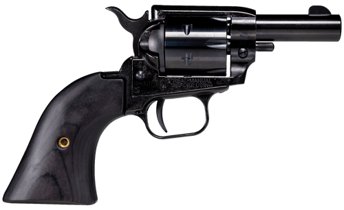 Heritage Mfg BK22B2-BBK Barkeep  22 LR 6 Shot, 2.68" Black Oxide Steel Barrel, Black Oxide Zinc Alloy Frame, Black Oxide Cylinder, Black Laminate Grip, Manual Safety, Exposed Hammer