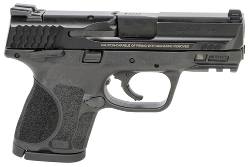 Smith & Wesson 13600 M&P M2.0 w/Range Bag Sub-Compact Frame 9mm Luger 12+1, 3.60" Black Armornite Stainless Steel Barrel & Serrated Slide, Black Polymer Frame w/Picatinny Rail, Thumb Safety