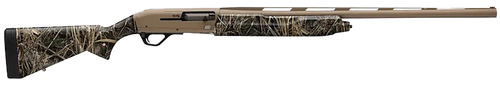 Winchester Repeating Arms 511304292 SX4 Hybrid Hunter 12 Gauge 3.5" 4+1 (2.75") 28", FDE Cerakote Barrel/Rec, Realtree Max-7 Furniture, TruGlo Fiber Optic Sight