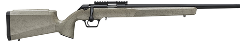 Springfield Armory BART92022TBW Model 2020 Rimfire Target 22 LR 10+1 20" Matte Blued Heavy Threaded Barrel, Matte Blued Picatinny Rail Steel Receiver, Fixed Sage w/Black Webbing Synthetic Stock