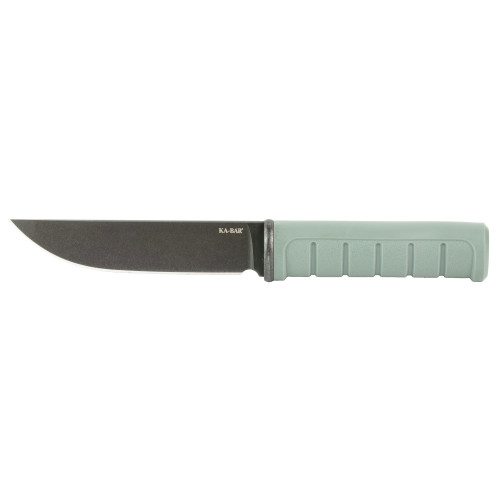 KBAR DUST II 5.25" GRN/BLK W/SHEATH