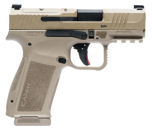 Century Arms HG7882DN Mete MC9L Sub-Compact Frame 9mm 17+1 3.18" FDE Steel Slide FDE