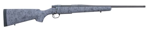 Howa HHSSL308GRY 1500 Superlite Gen2 Full Size 308 Win 3+1 20" Black Threaded Barrel, Matte Blue Steel Drilled & Tapped Receiver, Gray w/Black Webbing HS Precision Synthetic Stock, Right Hand