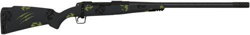 Fierce Firearms ROG300PRC24BF Carbon Rogue  Full Size 300 PRC 3+1 24" Carbon Fiber Hand Lapped/Match Grade Threaded Barrel, Black Cerakote Steel Receiver, Forest Camo Fierce Rogue Carbon Fiber Stock