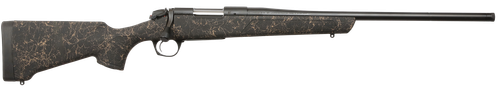 Bergara Rifles B14S901 B-14 Stoke 308 Win 4+1, 20" Graphite Black Cerakote #4.5 Contour Threaded Barrel, Graphite Black Cerakote Steel Receiver, Black Webbed Tan Fixed w/SoftTouch Synthetic Stock