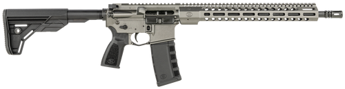 FN 36100652 FN 15 Tac3 5.56x45mm NATO 30+1 16" Chrome-Lined Barrel, Gray Anodized Rec/M-LOK Handguard, Black 6 Position Collapsible Stock, Optics Ready