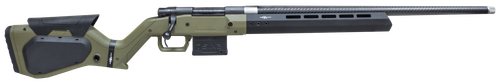 Howa HHERA308CFODG M1500 Hera 308 Win 5+1 24" Carbon Fiber Threaded Barrel, Black Rec, OD Green & Black Hera H7 Chassis Stock