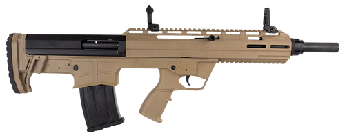 Tokarev USA 21000128 TBP  12 Gauge 3" 5+1 18.50", FDE, Cheek Riser Compatible Bull-Pup Stock, Flip-Up Sights, 3 Chokes