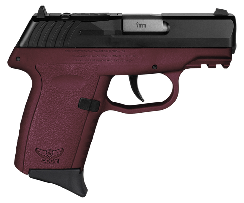 SCCY Industries CPX2CBCRRDRG3 CPX-2 Gen3 RD 9mm Luger 10+1 3.10" Crimson Red Polymer w/Picatinny Rail Serrated Black Nitride SS Slide Crimson Red Polymer Grip
