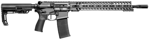 Patriot Ordnance Factory 01647 Minuteman Direct Impingement 350 Legend 16.50" 10+1 Tungsten Rec/14.5" M-Lok Handguard Black Nitride Barrel Black Polymer 6 Position MFT Stock & Grip