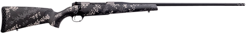 Weatherby MBT20N257WR8B Mark V Backcountry 2.0 Ti 257 Wthby Mag 3+1 26" Barrel, Graphite Black Cerakote Metal Finish, Black with Gray/White Sponge Accents Peak 44 Blacktooth Stock