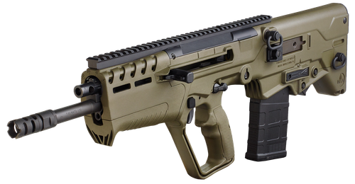 IWI US T7G1610 Tavor 7 7.62x51mm NATO Caliber with 16.50" Barrel, 10+1 Capacity, OD Green Metal Finish, OD Green Fixed Bullpup Stock & Polymer Grip Right Hand