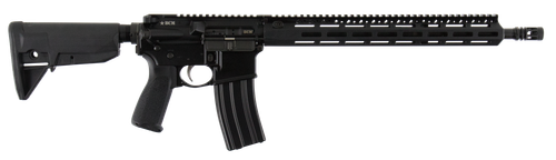 BCM 750750 RECCE-16 MCMR 223 Rem,5.56x45mm NATO 16" 30+1 Black Hard Coat Anodized, Manganese Phosphate, 6 Position Stock, Bravo Mod 3 Grip